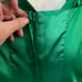 Jessica McClintock Gunne Sax Green Single Strap Dress Size 5/6 Prom Party Vtg