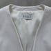 PLST (pronounced Plast ) Linen Blend No-Collar Pantsuit White Stretch