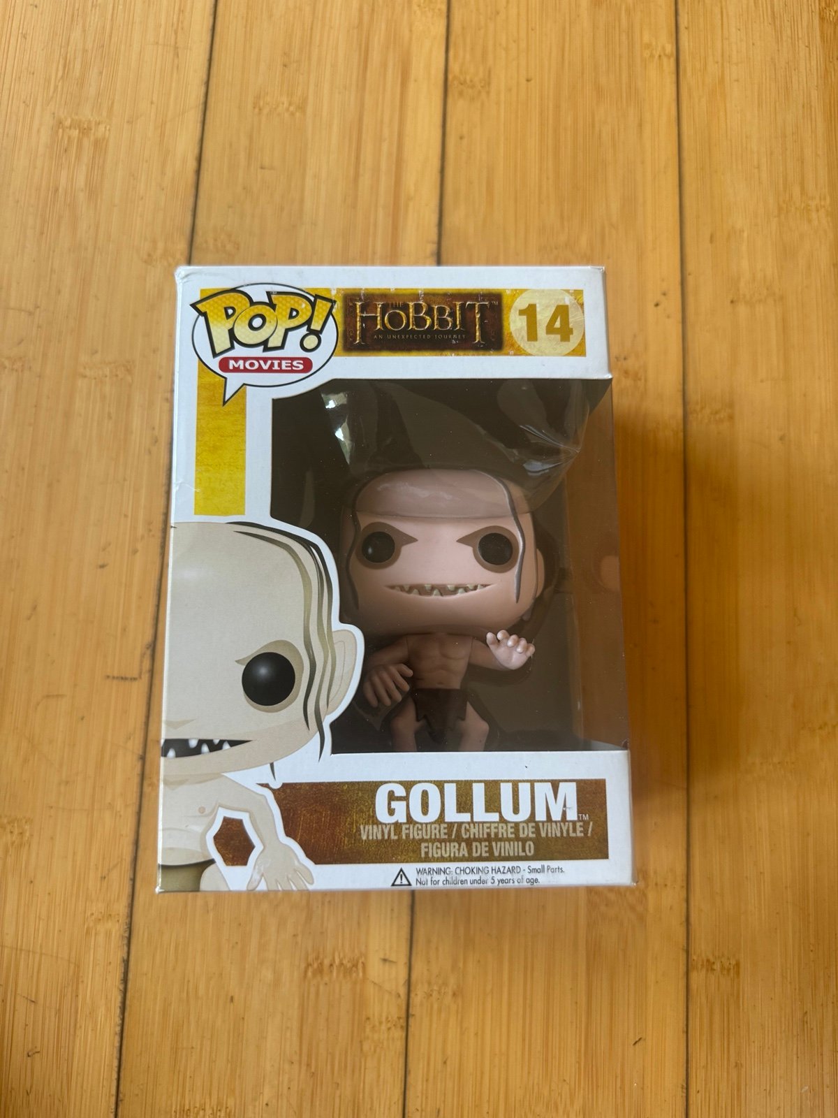 Funko Pop! Movies: The Hobbit: An Unexpected Journey - Gollum #14 IMPERFECT