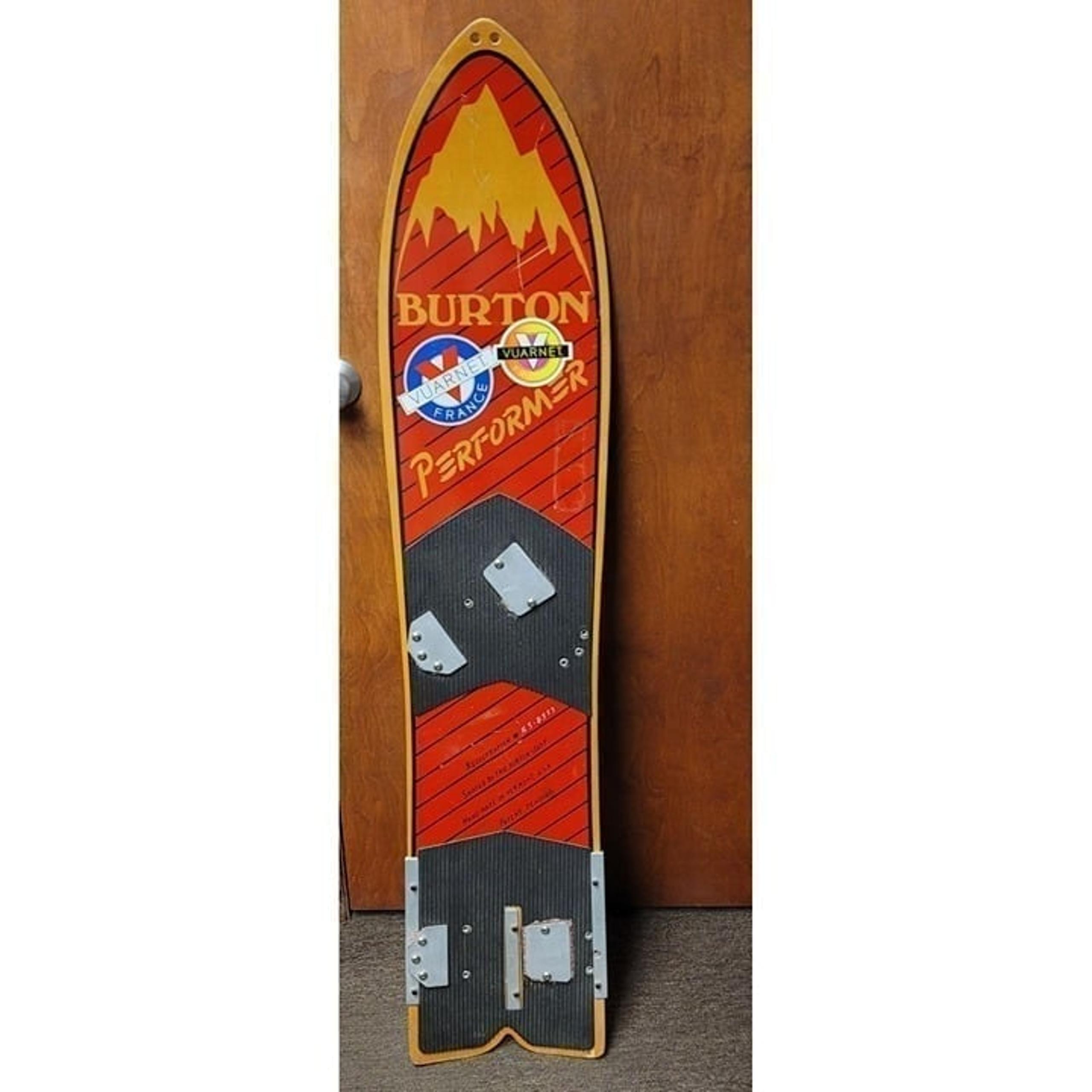 Vintage 1980s Burton Performer Snowboard JAKE BURTON Vintage Burton Snowboard Ba