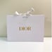 10 pcs Dior white gift bag