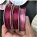 Vintage Christmas Ribbon Lot Lace Red Green White Purple Pink