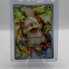 Hisuain Growlithe “Illustration Rare” - Pokemon Twighlight Masquerade