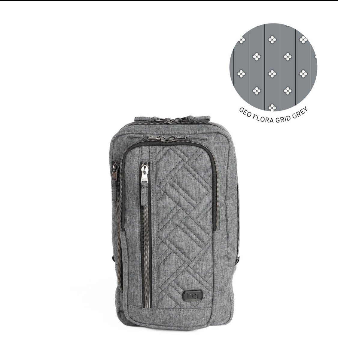 Lug Tailback Sling Bag NWT Heather Grey