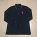 【New】POLOGOLFRalph Lauren Black Long Sleeve Polo Shirt M