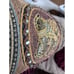 Gorgeous, Custom-Made Bolster Pillow, Big Elephant, Jewels Sequins Fancy Beads