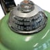 Cardella Mfg Green Enamelware Percolator Coffee Pot Black Rim Break No More Top