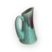 Retro Pitcher Set by Allen's California USA Pottery. 4 Piece Set with 3 Glasses.