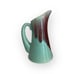 Retro Pitcher Set by Allen's California USA Pottery. 4 Piece Set with 3 Glasses.