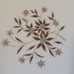 Lenox Starlight Small Floral Plates Set of 4 Appetizer Tidbits Dessert Gold Rim