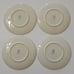Lenox Starlight Small Floral Plates Set of 4 Appetizer Tidbits Dessert Gold Rim
