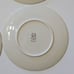 Lenox Starlight Small Floral Plates Set of 4 Appetizer Tidbits Dessert Gold Rim
