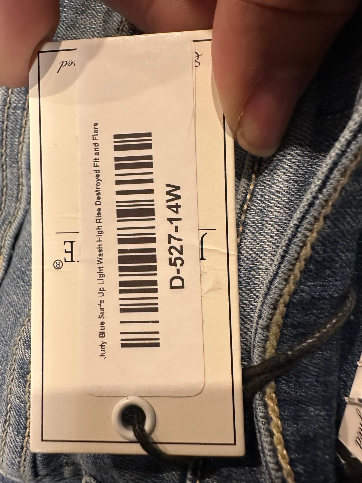 judy blue jeans size 14w