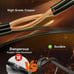 50FT LED Outdoor String Lights with Edison Shatterproof Bulbs, Heavy-Duty