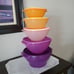 Tupperware servalier bowl 5 pc tower