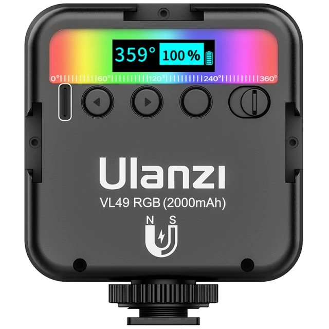 RGB Video Mini Camera Light - RGBVL49