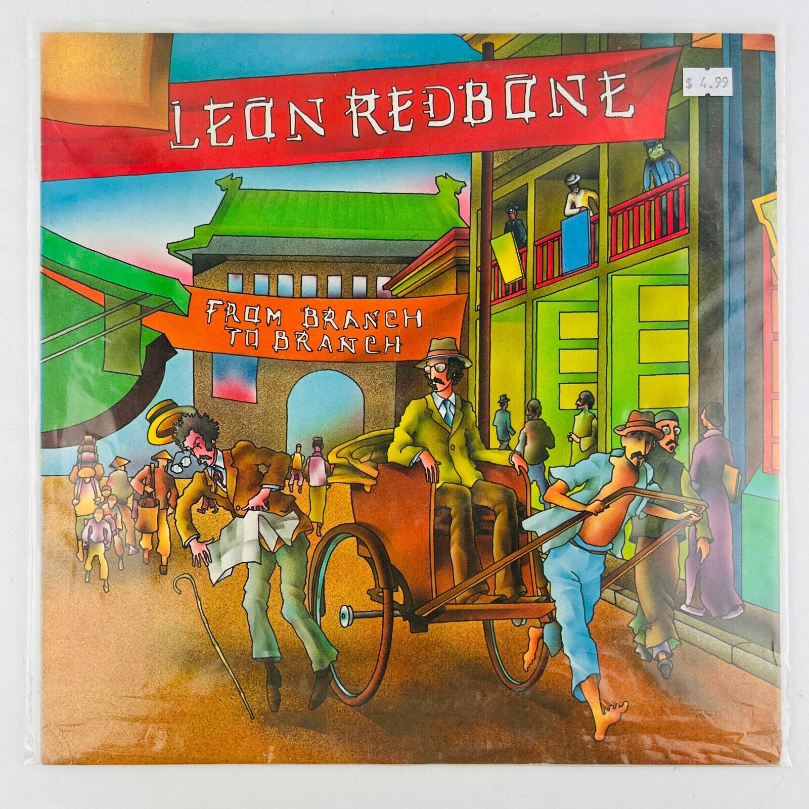Leon Redbone – From Branch To Branch Vinyl LP Record Album EC 38-136
