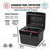 SentrySafe FHW40100 Fire-Resistant and Water-Resistant File Safe Box with Key