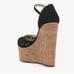 JESSICA SIMPSON Marshela Ankle-Strap Platform Wedge Sandals Woven Cutout shoes