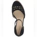 JESSICA SIMPSON Marshela Ankle-Strap Platform Wedge Sandals Woven Cutout shoes