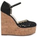 JESSICA SIMPSON Marshela Ankle-Strap Platform Wedge Sandals Woven Cutout shoes