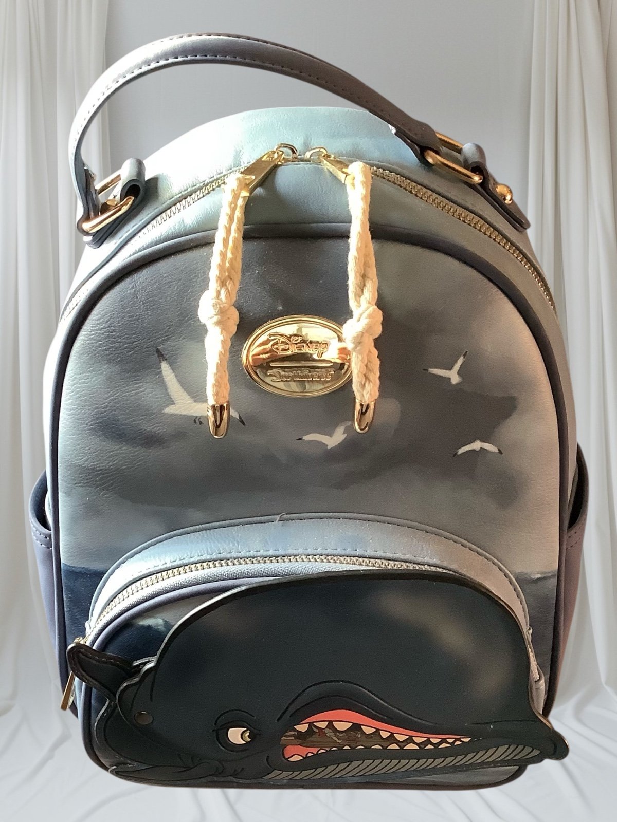 Loungefly Disney Mini Backpack Monstro The Whale Pinocchio