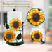 LOWA Dezine’s - Sunflower Paper Towel and Napkin Holder - Sunflower Kitchen Deco