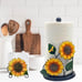 LOWA Dezine’s - Sunflower Paper Towel and Napkin Holder - Sunflower Kitchen Deco