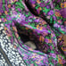 Coach 1941 Italy Reversible Military Blouson Jacket Silk Black Prarie Floral