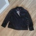 Coach 1941 Italy Reversible Military Blouson Jacket Silk Black Prarie Floral
