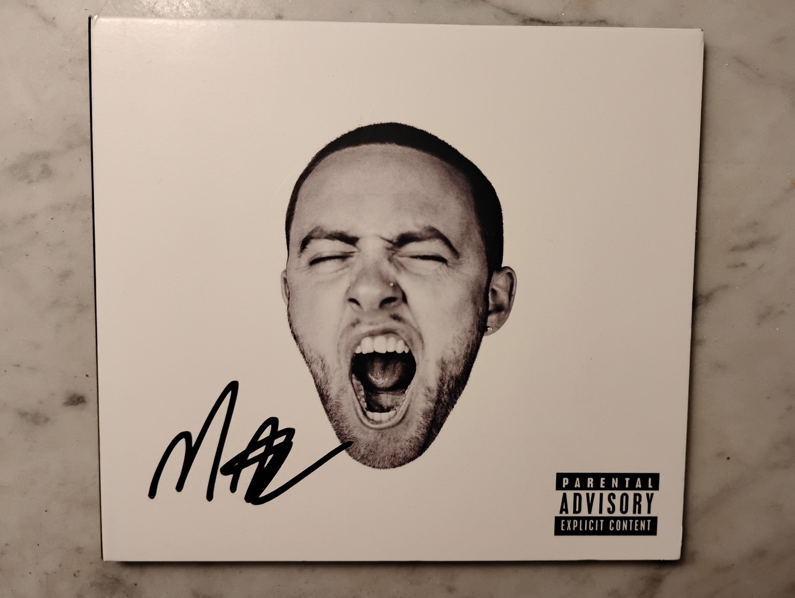 Mac Miller SIGNED GO:OD AM CD Autograph AUTO Rare David Star