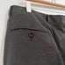 CANALI MILANO Men's Charcoal Pleated Dress Pants
