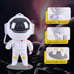 Galaxy Star Projector Starry Sky Night Light Astronaut Lamp Home Room Decor