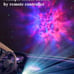 Galaxy Star Projector Starry Sky Night Light Astronaut Lamp Home Room Decor
