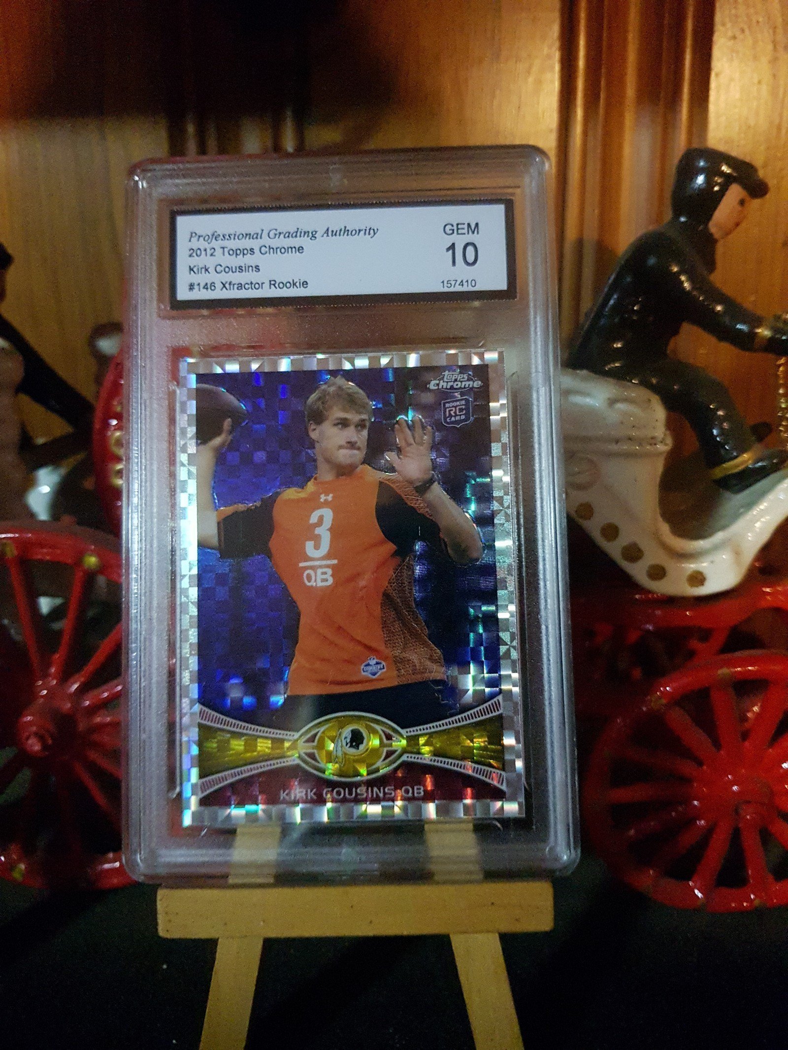 2012 Kirk Cousins, RC, Gem 10, Falcons QB
