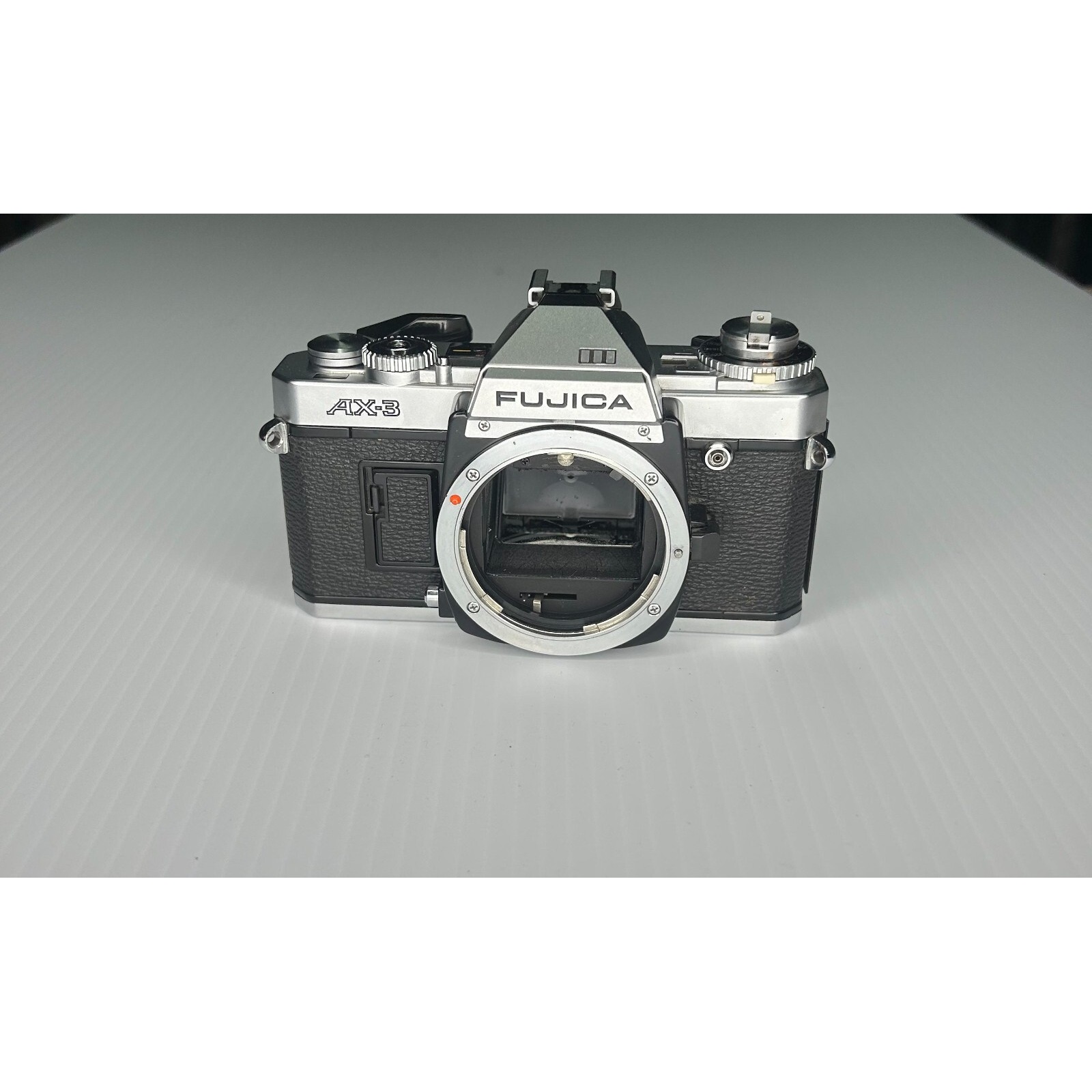 Fujica AX-3 35mm SLR Film Manual Camera Body Only Silver Black Japan Made