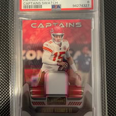 Patrick Mahomes Captains patch card