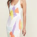 Alice + Olivia Abstract Print Bodycon Dress in Multicolor
