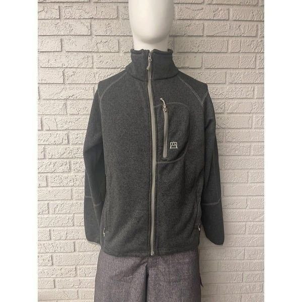 Avalanche Men’s Full Zipper Fleece Sweater Size L