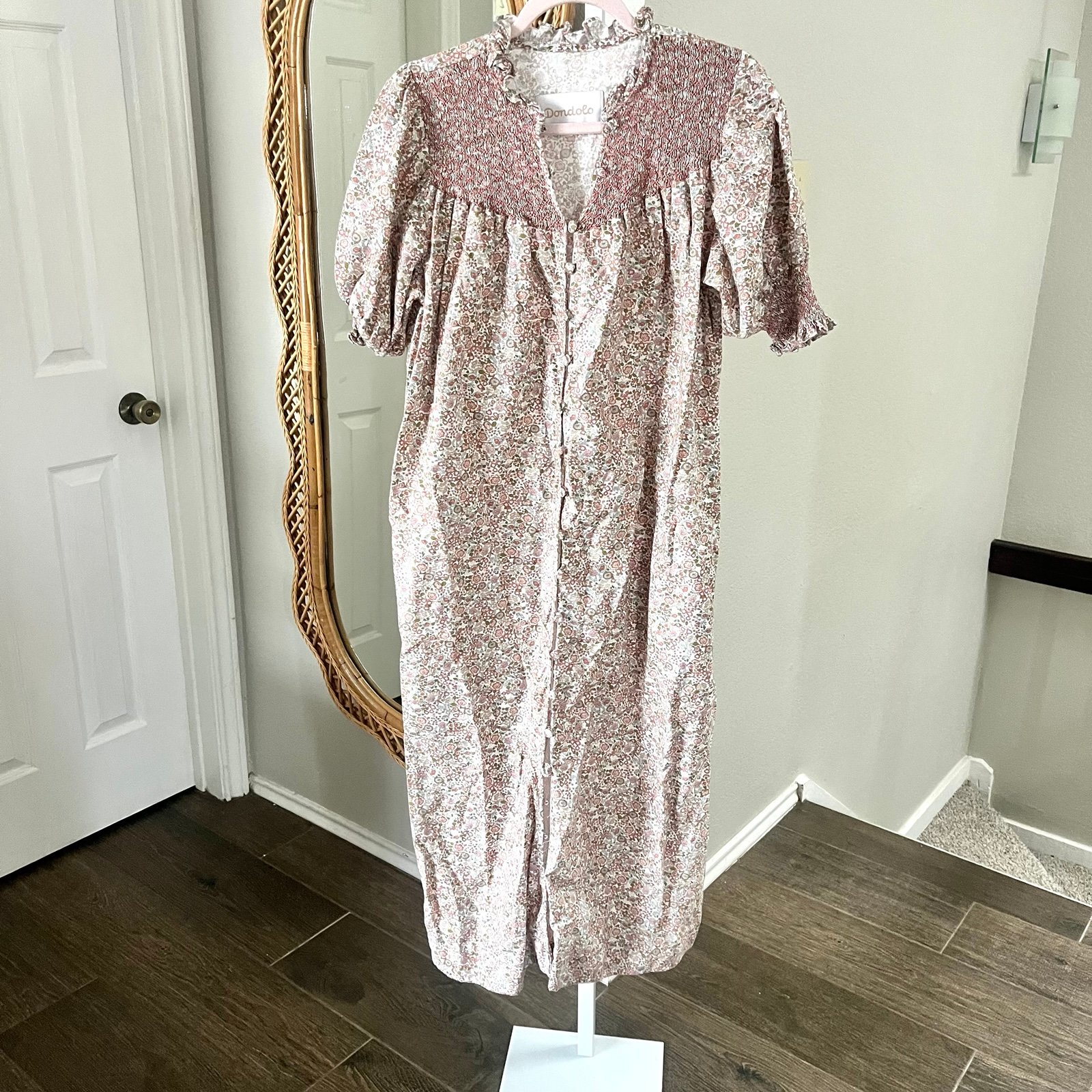 Dondolo Floral Button-up Dress