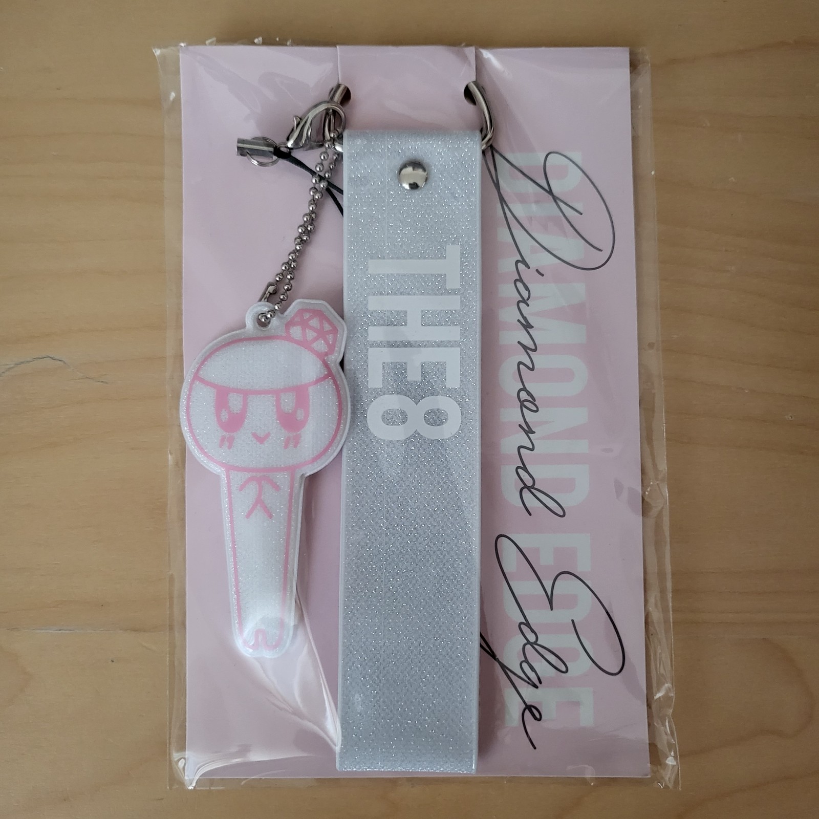 svt seventeen official diamond edge tour lightstick wriststrap the 8 minghao