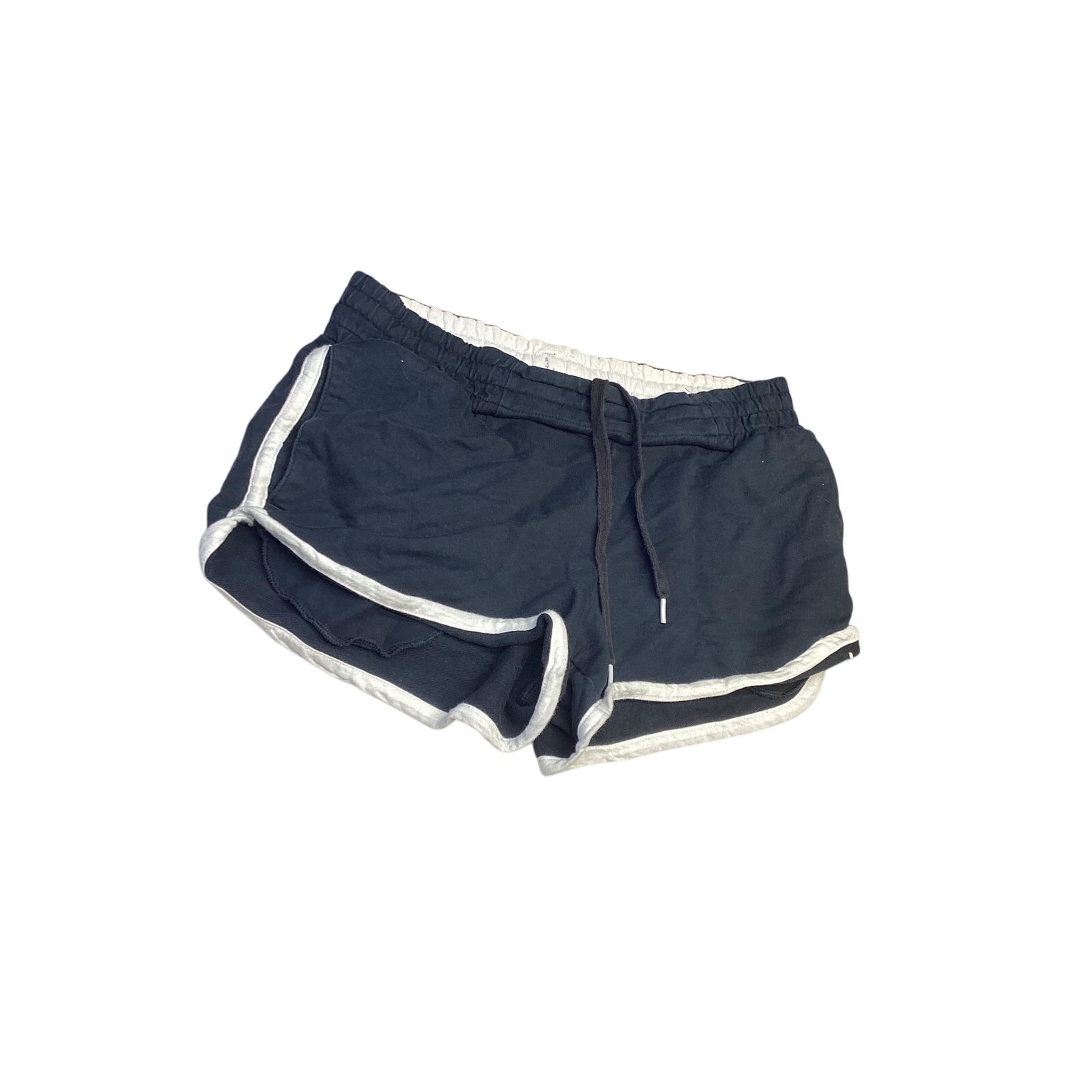 Puma Black Board Shorts Medium Beach Drawstring Unlined Hip Women