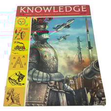 Vintage 1963 Knowledge No 2 Vol 1 Arms Mammals Holland Paperback Magazine