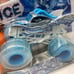MONSTER JAM Fire and Ice Set Lot Grave Digger El Toro Loco Max-D Dragon Walmart