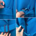 topcoat in Italian double-cloth wool