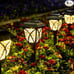 Solar Lights Outdoor 6 Pack LED Solar Garden Lights