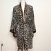 Vintage Y2K 1996 Victoria’s Secret Animal Print Bathrobe Cover Up Kimono Large
