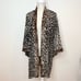 Vintage Y2K 1996 Victoria’s Secret Animal Print Bathrobe Cover Up Kimono Large