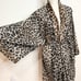 Vintage Y2K 1996 Victoria’s Secret Animal Print Bathrobe Cover Up Kimono Large
