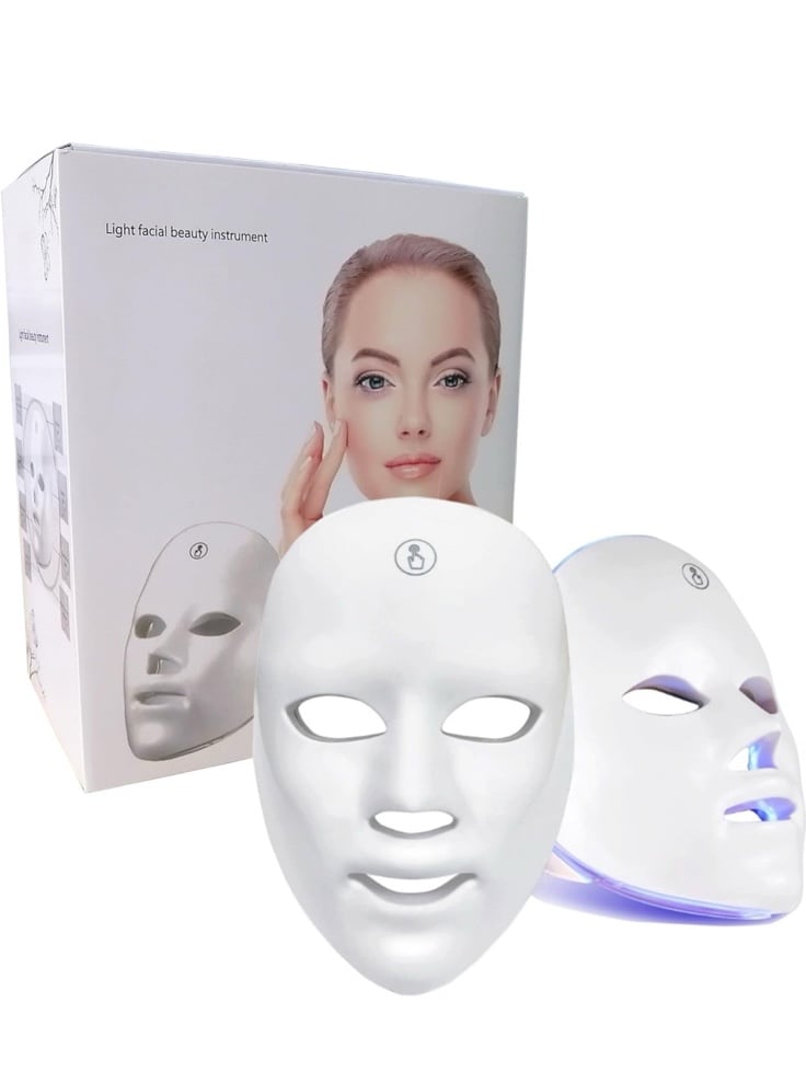 Red light therapy face mask